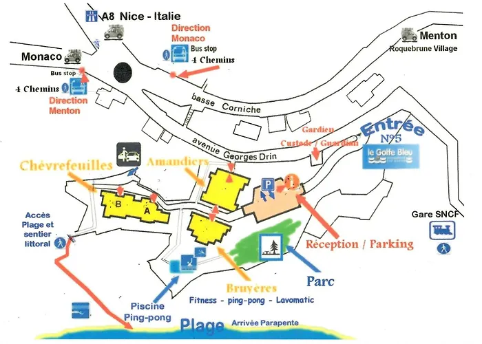 Appartement 8 Personnes Avec Wi-Fi, Vue Mer - Fr-1-827-15 *